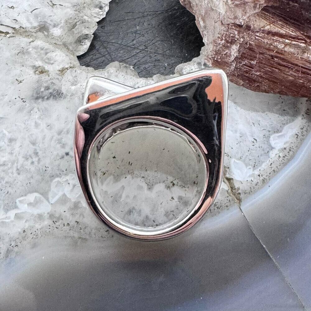 Sterling Silver Electroform Irregular Geometric R… - image 8